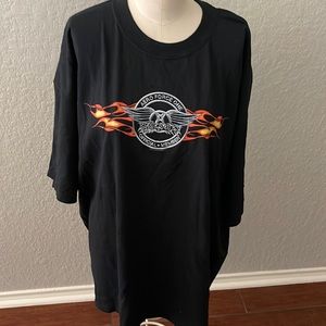Aero Fire One Aerosmith Official Member T Shirt